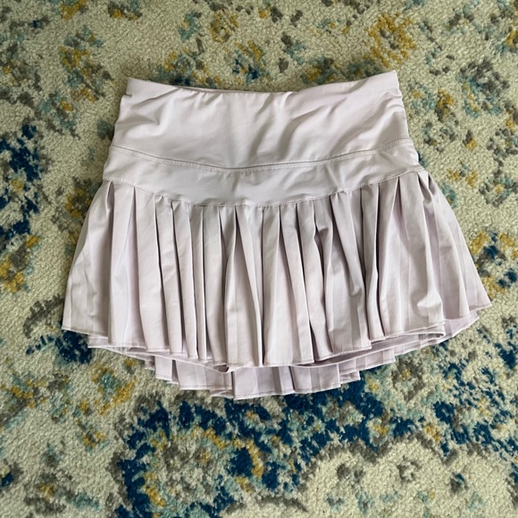 Lavender/ light pink gold hinge tennis skirt - Picture 5 of 6